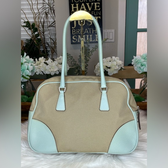 (MT17) Authentic Prada Bowler Bag - Picture 2 of 16